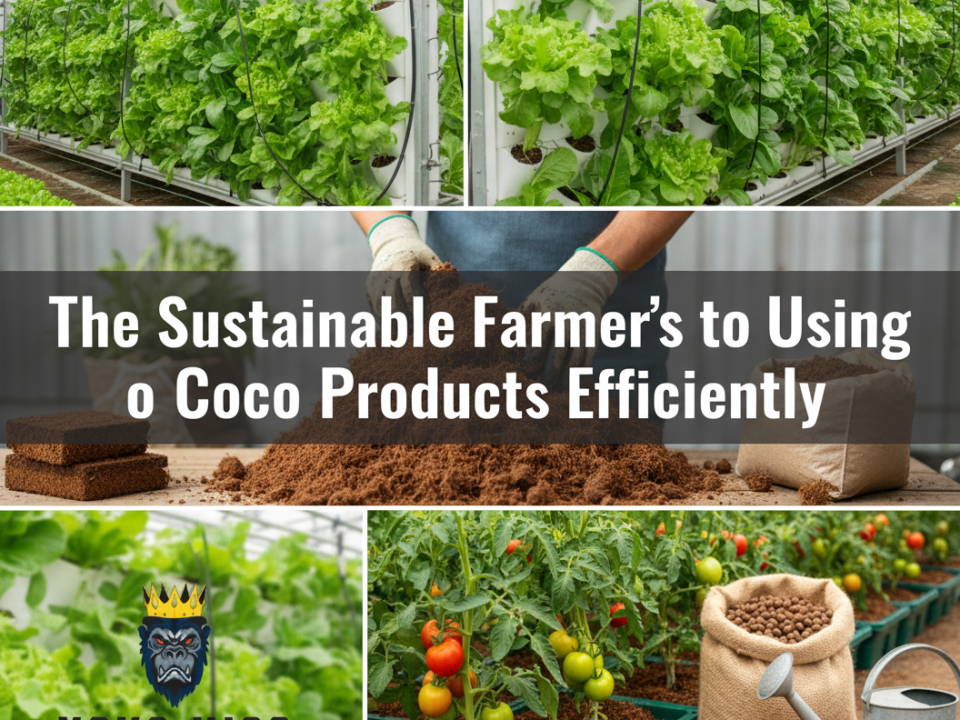 The Sustainable Farmer’s Guide to Using Coco Products Efficiently
